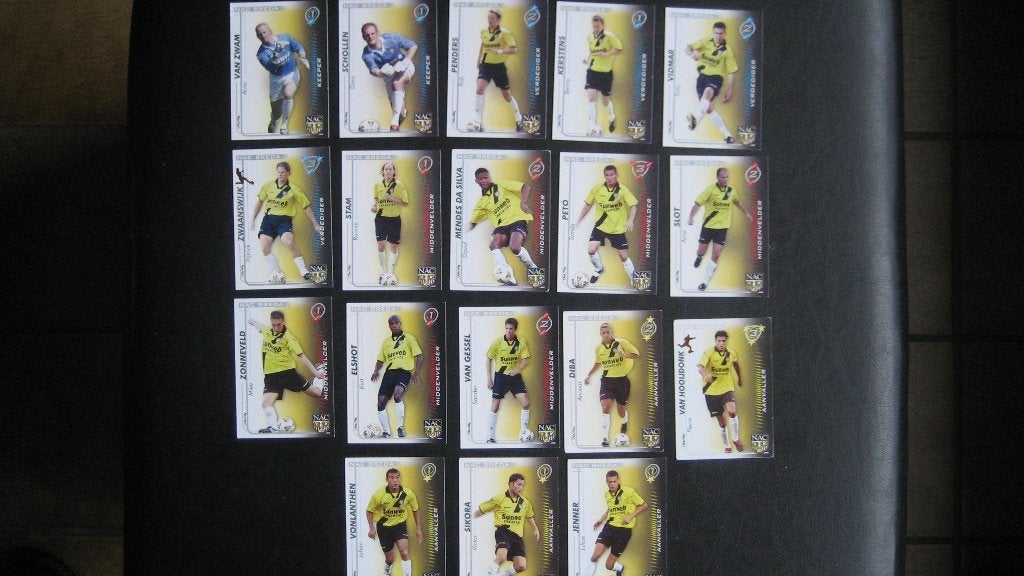 All Stars NAC Trading cards 2005-2006, Ophalen of Verzenden, Nieuw, NAC Breda, Poster, Plaatje of Sticker