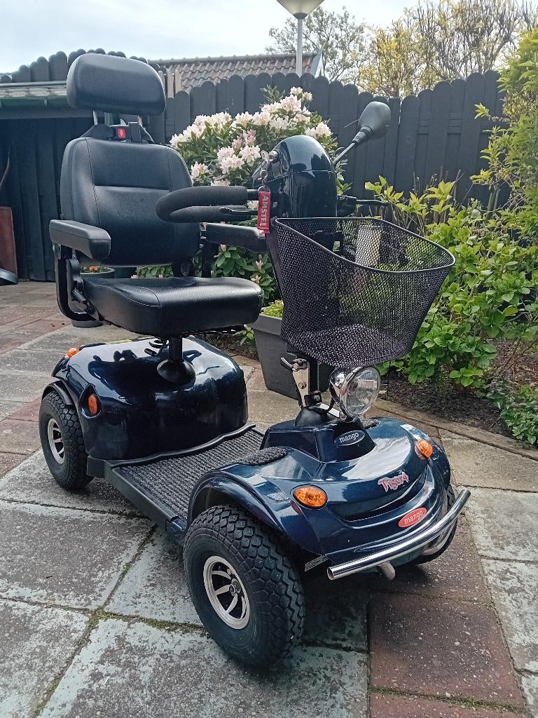 scootmobiel mango tiger4, Diversen, Ophalen, Zo goed als nieuw, 16 km/u of meer, Mango