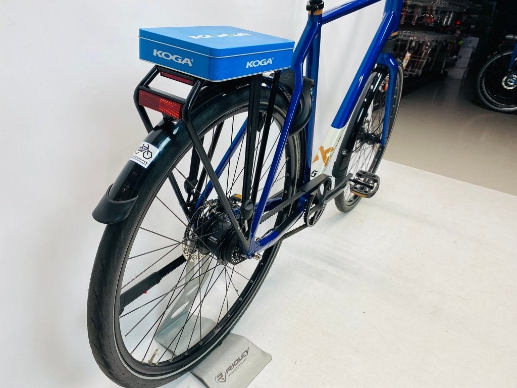 Beltdrive KOGA F3 4.0 herenfiets XL-61cm – Naafdynamo, Ophalen of Verzenden, Zo goed als nieuw, Koga Miyata, 61 tot 65 cm