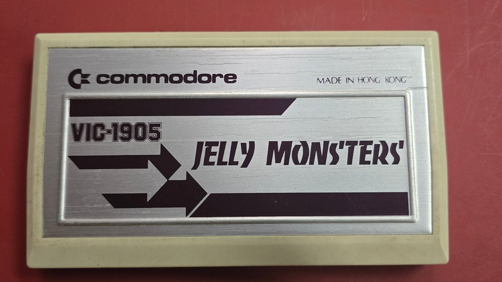 Zeldzame Commodore Vic20 cardridge 1905 Jelly Monsters, 1 speler, Ophalen of Verzenden, Zo goed als nieuw, Avontuur en Actie