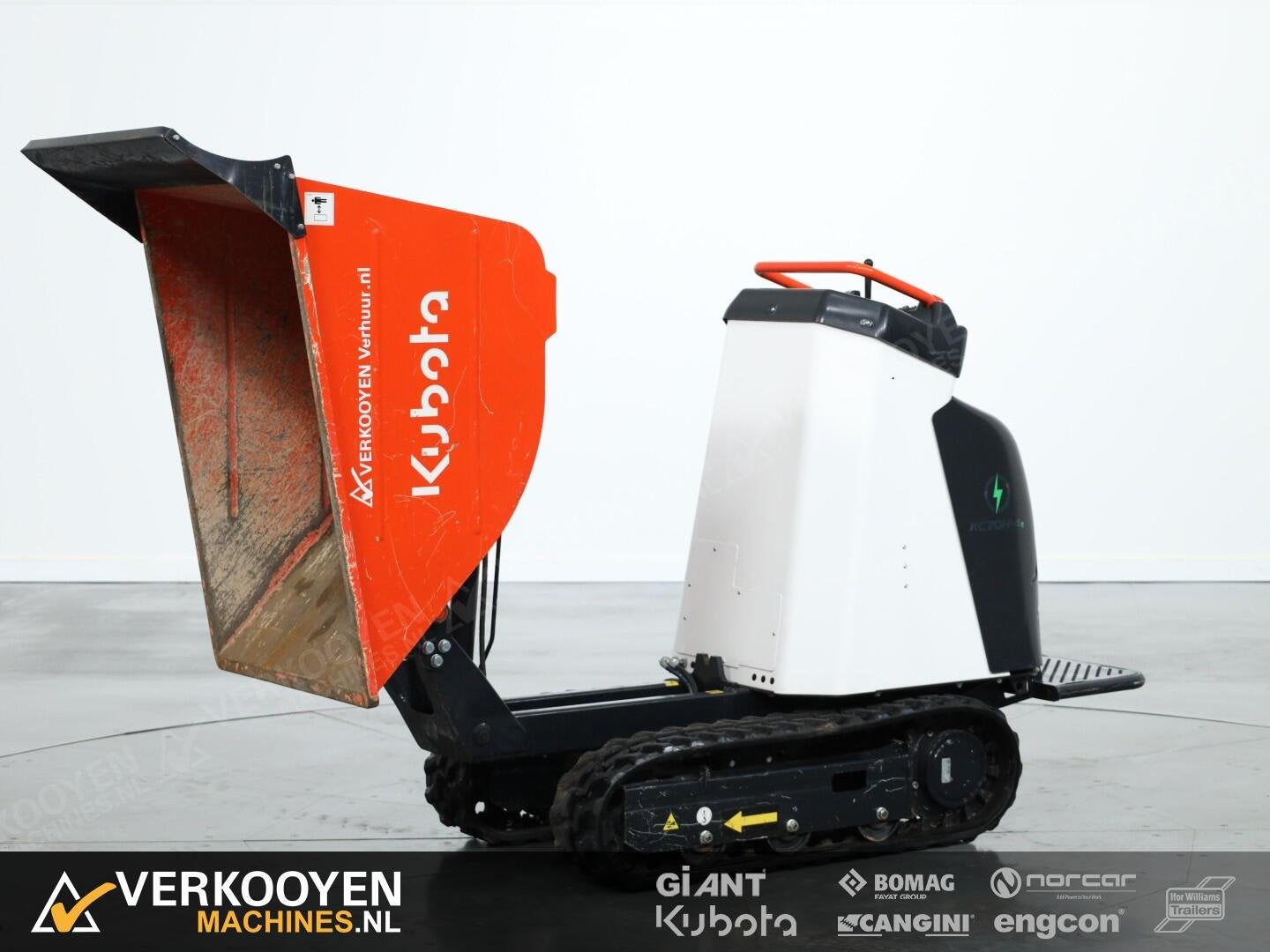 2021 Kubota KC70H-4e Elektrische rupsdumper VK7757 Rupsdumpe