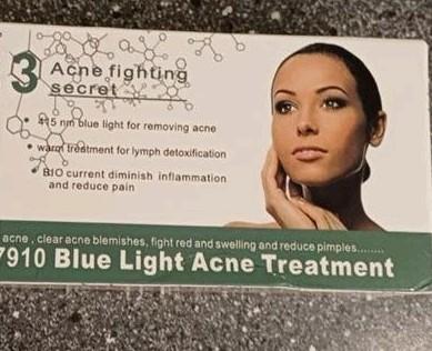 Nieuwe Acne Verwijderaar Pen - Blauw Licht Therapie, Ophalen of Verzenden, Nieuw, Gehele gezicht, Verzorging