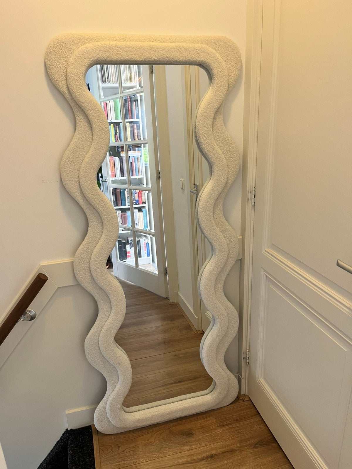Spiegel Teddy Kwantum, Huis en Inrichting, Woonaccessoires | Spiegels, Ophalen, Zo goed als nieuw, 150 tot 200 cm, Rechthoekig