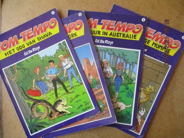 adv4134 tom tempo, Eén stripboek, Ophalen, Zo goed als nieuw