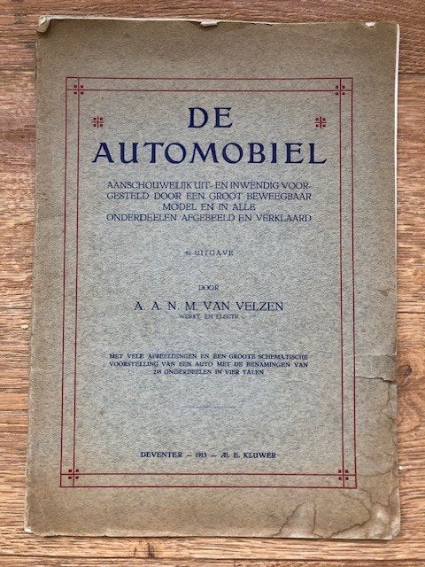Boek de automobiel, Ophalen of Verzenden, Zie foto’s