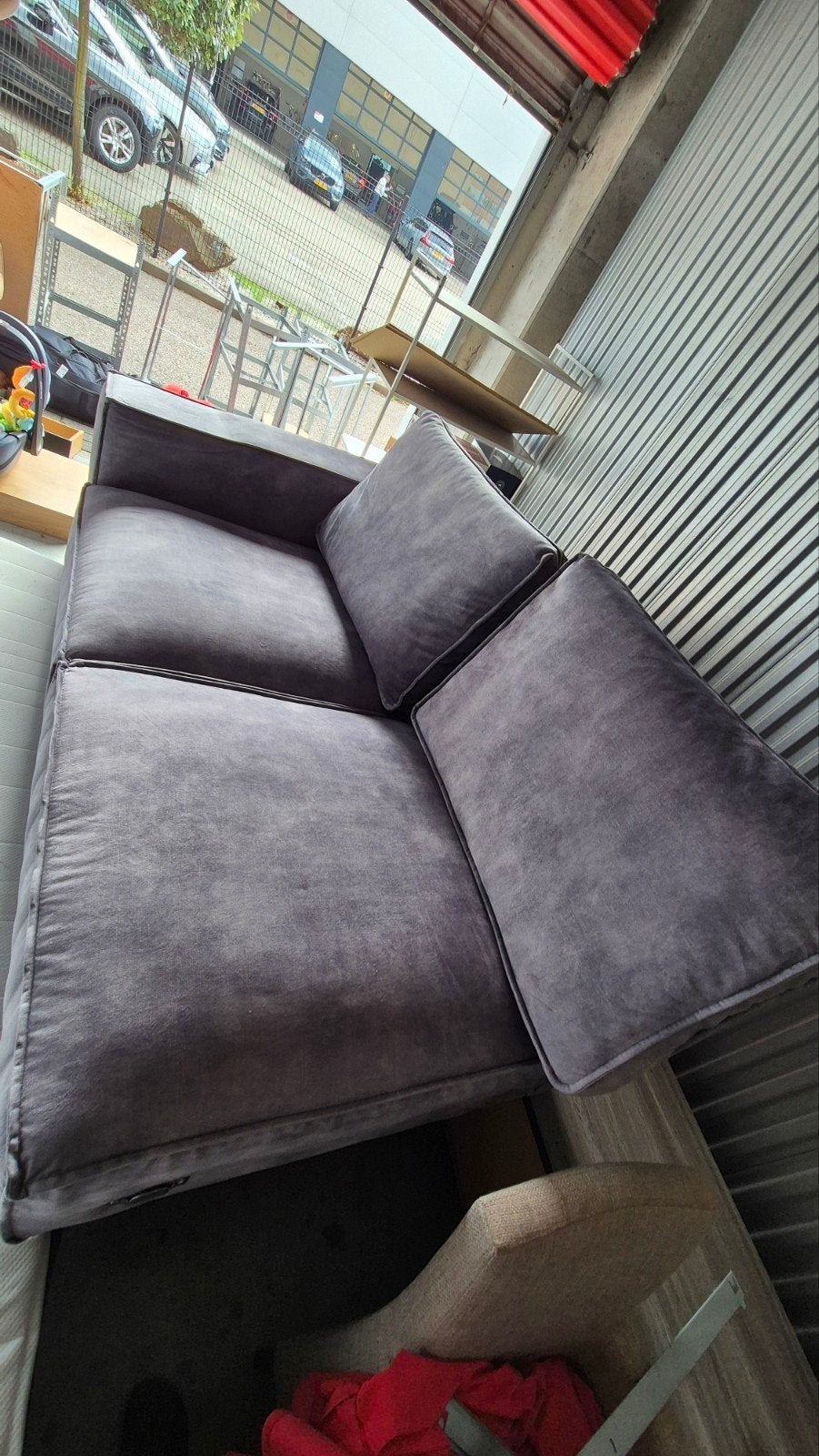 Comfortable hoekbank gedemonteerd, Ophalen, 250 tot 300 cm, Gebruikt, Hoekbank