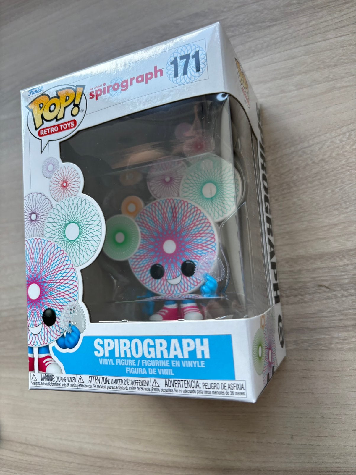 Funko Pop! Retro Toys Spirograph #171, Funko Europe, Ophalen of Verzenden, Zo goed als nieuw, 4th floor, 1 Queen Caroline St, London W6 9YN, Verenigd Koninkrijk