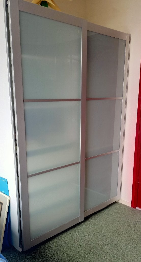 Pax kledingkast, Huis en Inrichting, Kasten | Kledingkasten, Gebruikt, 200 cm of meer, 150 tot 200 cm, Glas