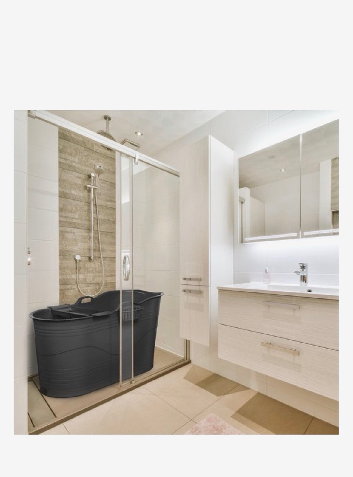 LIFEBATH Zitbad Mira - Draagbaar en Compact, Ophalen, Nieuw, Met bad