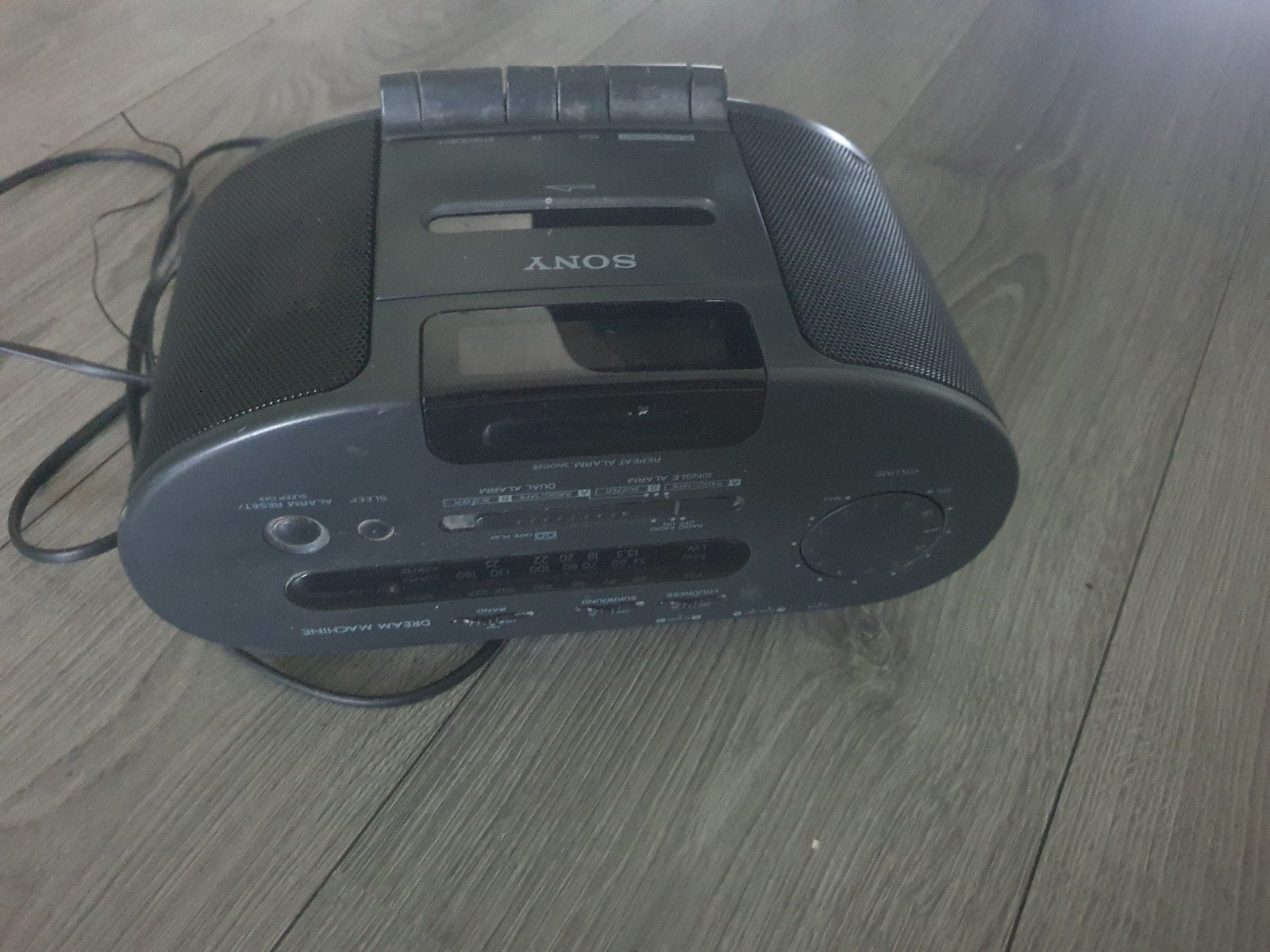 Sony Dream Machine Radio met CD-speler, Ophalen of Verzenden, Gebruikt, Radio, Met cd-speler