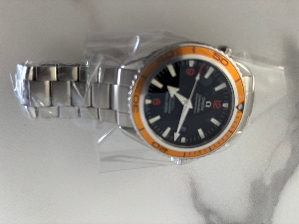 Omega Seamaster Planet Ocean, Ophalen, Staal, Staal, Polshorloge