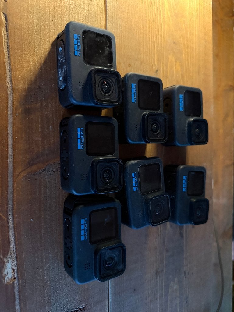 gopro 10 met defecten, Ophalen of Verzenden, Niet werkend, GoPro