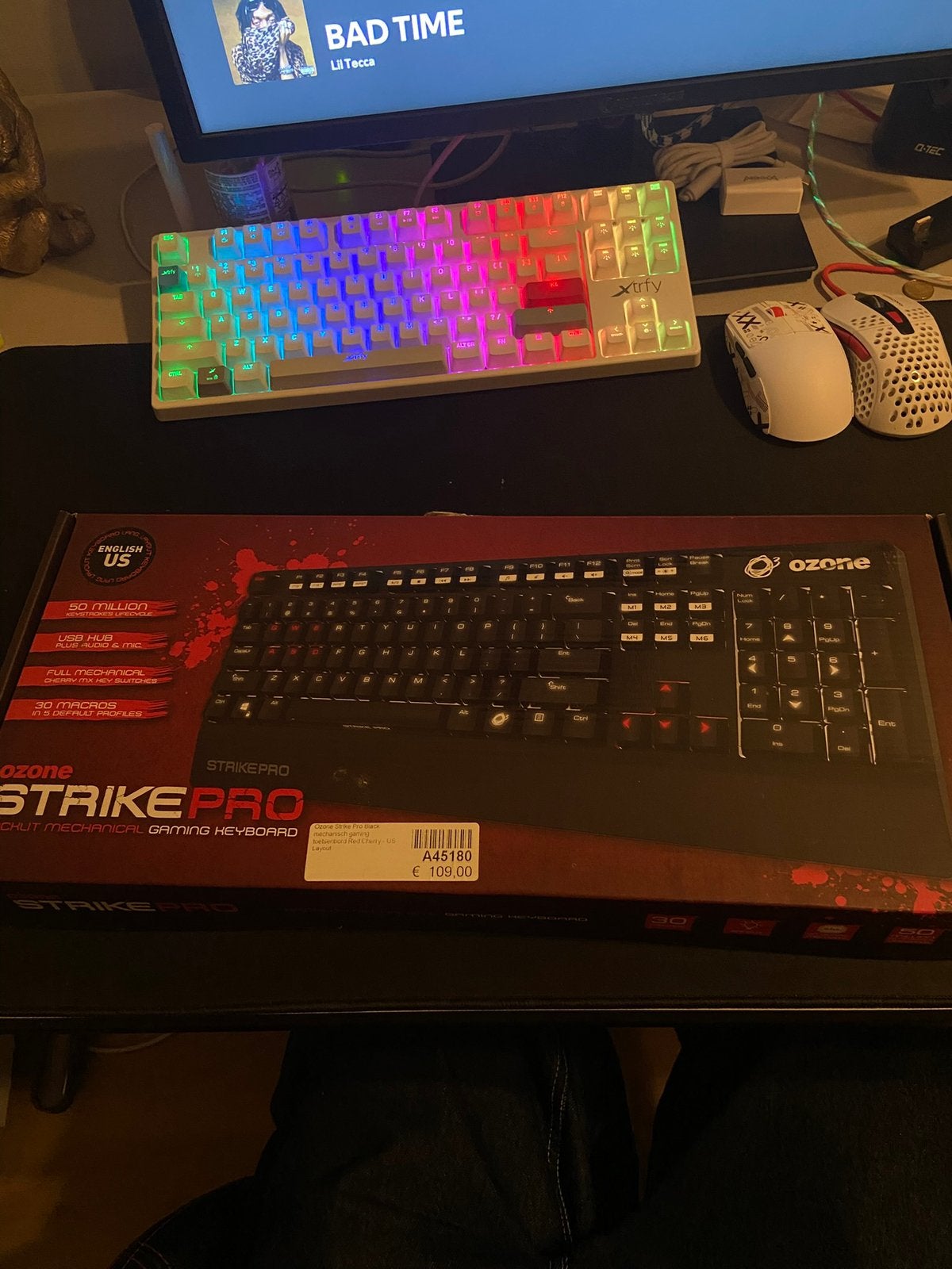 ozone strike pro gaming keyboard, Gaming toetsenbord, Nieuw, Ophalen of Verzenden, Qwerty