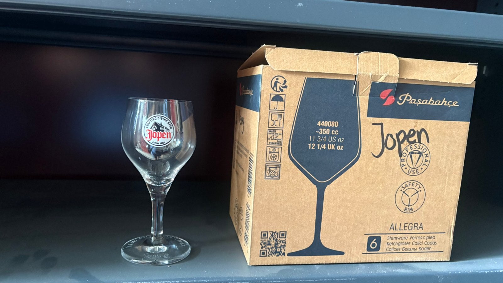 Jopen bierglazen, Nieuw, Ophalen of Verzenden, X, Borrel- of Shotglas