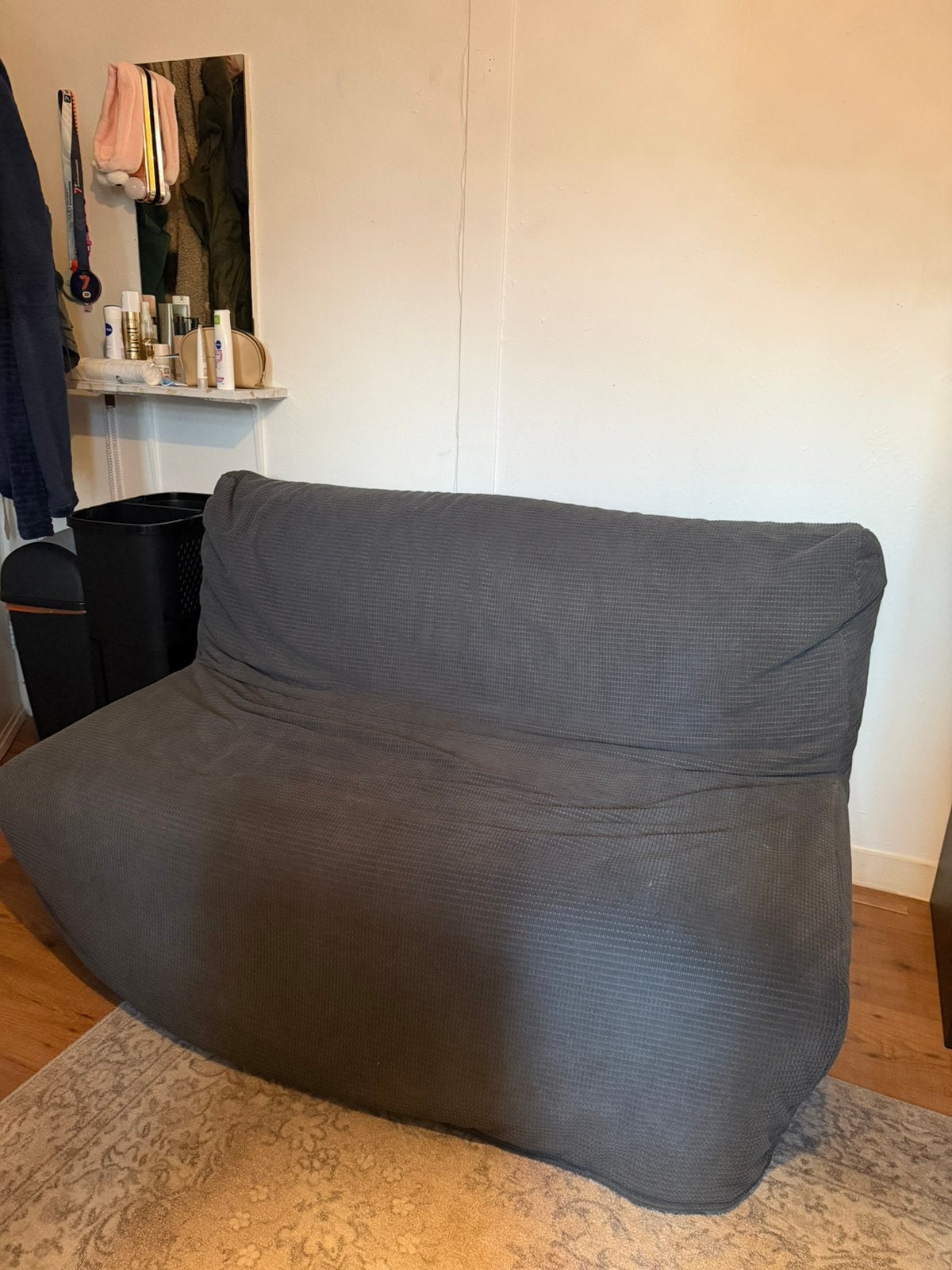 Ikea slaapbank te koop!, Ophalen, Zo goed als nieuw, Tweepersoons, Minder dan 150 cm