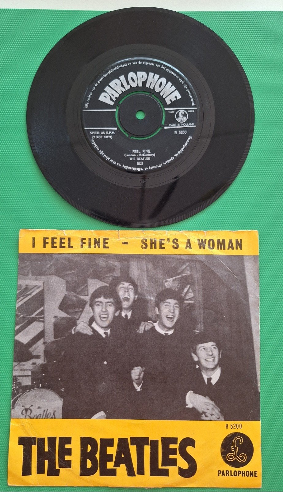 The Beatles I Feel fine, Ophalen of Verzenden, Gebruikt, Pop