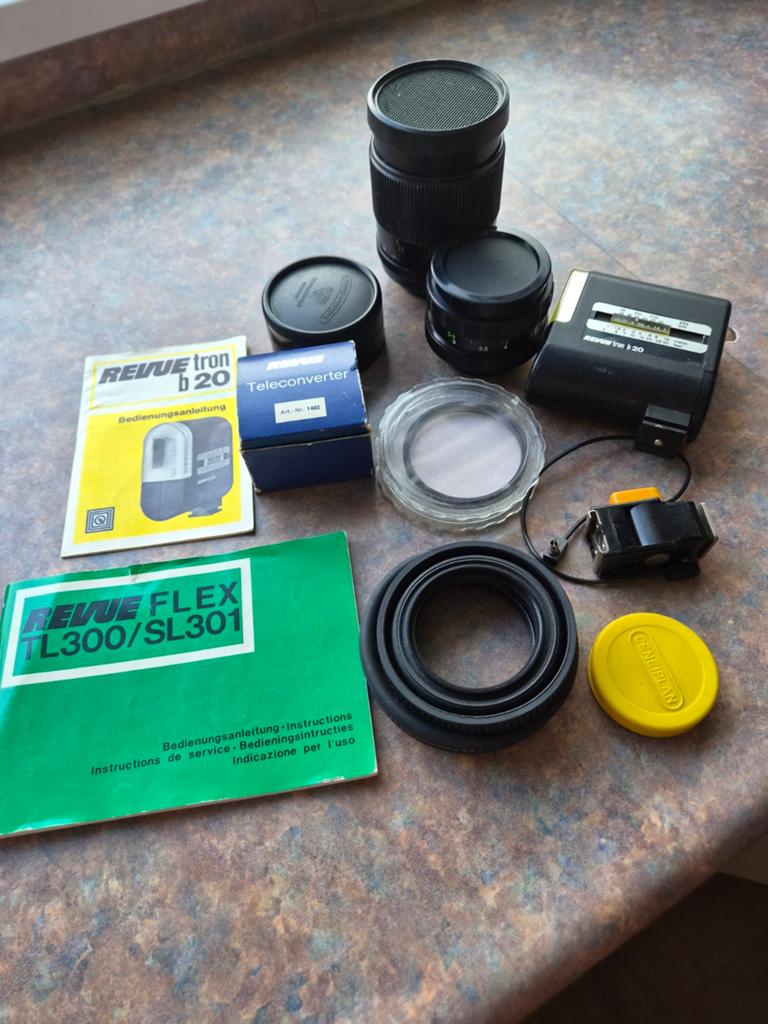 Revue spiegelreflex camera uit 1977, Ophalen, Spiegelreflex, Overige Merken