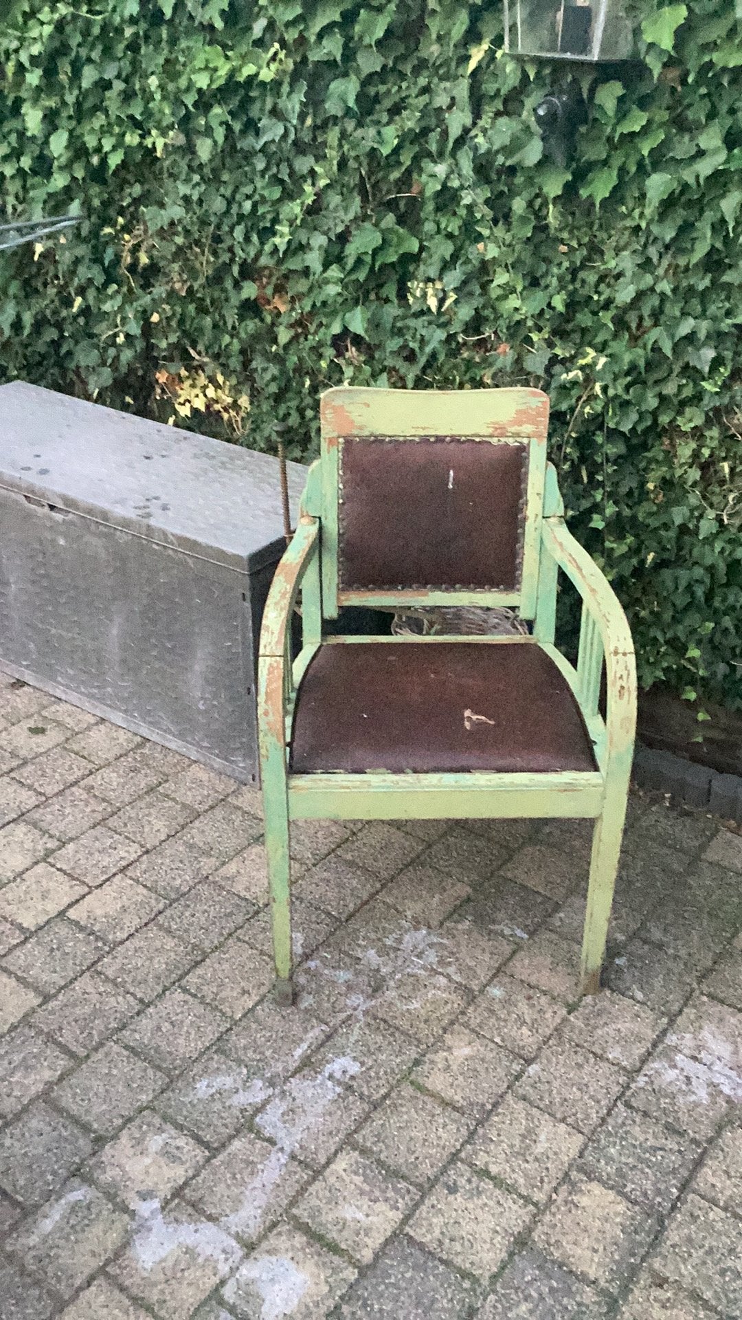 Vintage Kapperstoel, Ophalen
