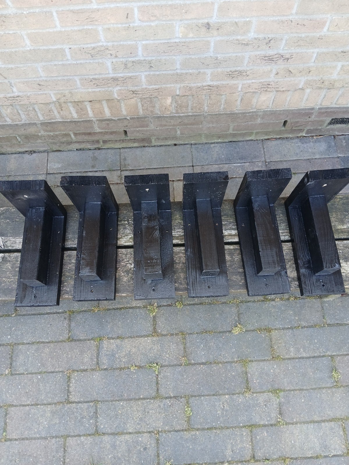 Industriële plankdragers ( 6 stuks), Ophalen of Verzenden