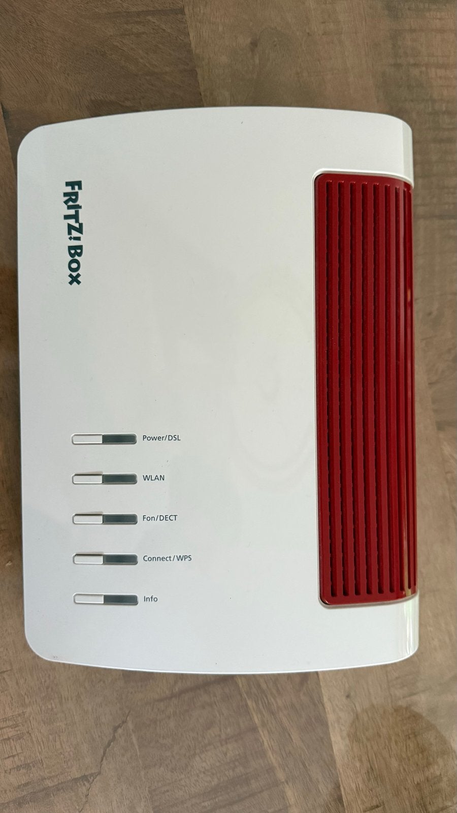 FRITZ!Box 7590 AX v2 Wi-Fi 6 Router/Modem, Computers en Software, Routers en Modems, Ophalen, Zo goed als nieuw, Router met modem