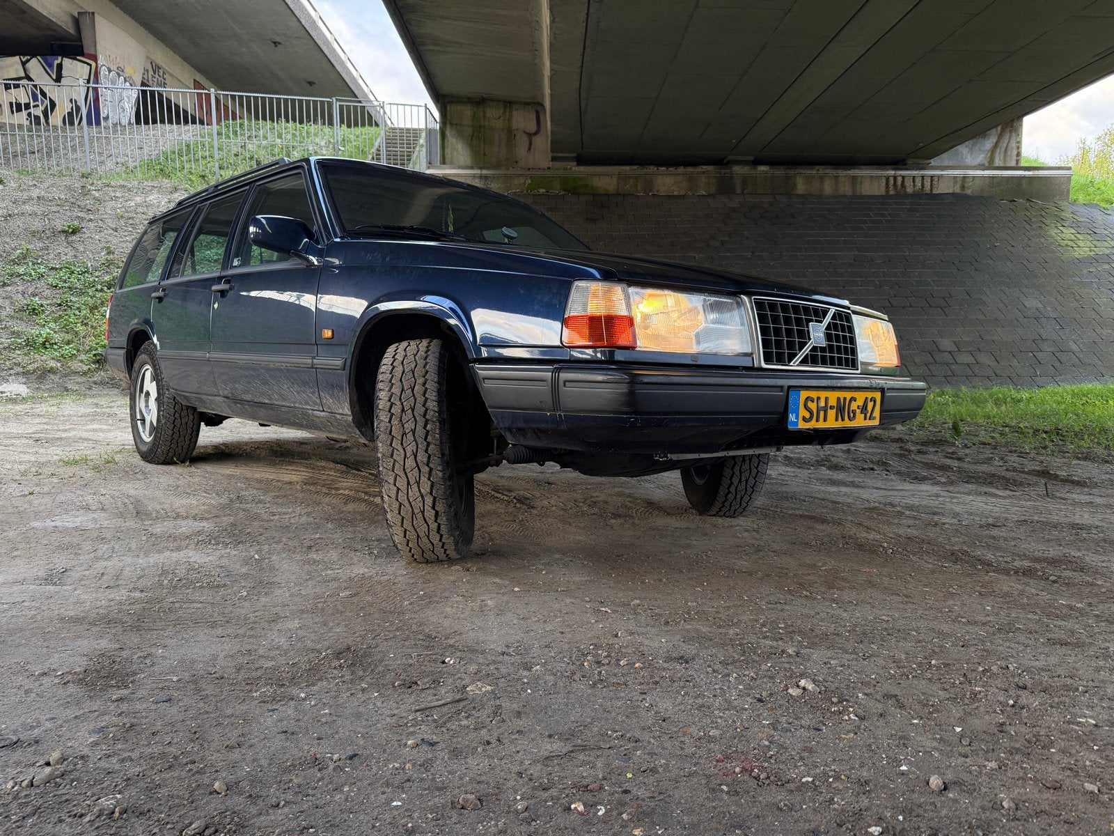 Volvo 940 2.3 T 1997 Blauw, Auto's, Volvo, 164 pk, 4 cilinders, Blauw, Origineel Nederlands