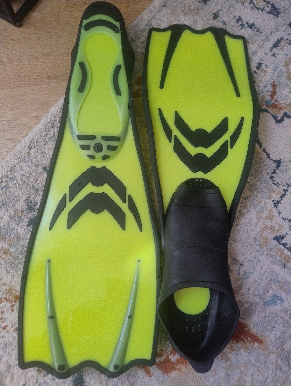Flippers maat 34/35, Watersport en Boten, Ophalen, Gebruikt, Snorkelvinnen