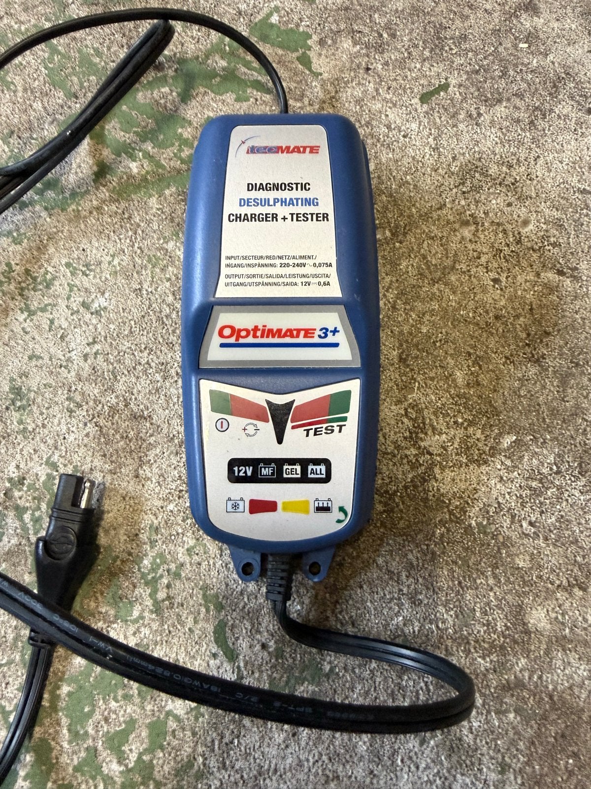 Z.G.A.N. Optimate 3+ Druppellader en Tester 12V, Ophalen of Verzenden
