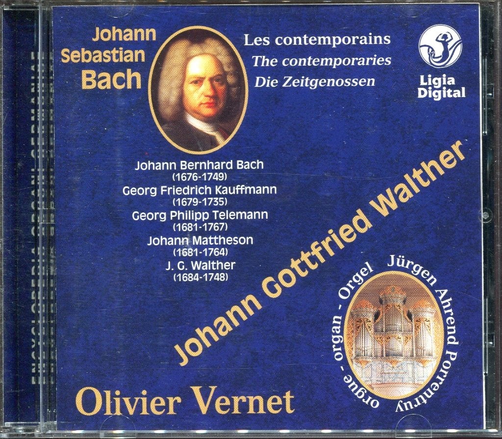 J.S. Bach & Zeitgenossen  / Vernet, Walther, Telemann e.a., Ophalen of Verzenden, Barok, Zo goed als nieuw, Overige typen