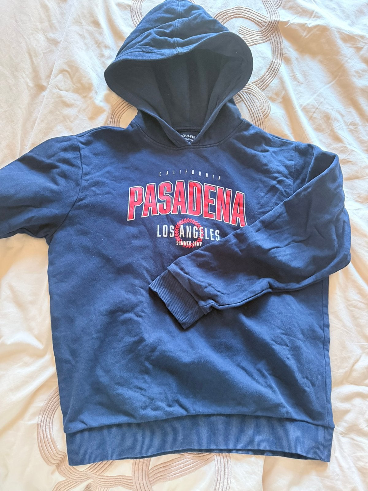 Jongens truin, Kleding | Heren, Truien en Vesten, Ophalen, Zo goed als nieuw, Maat 46 (S) of kleiner, Blauw