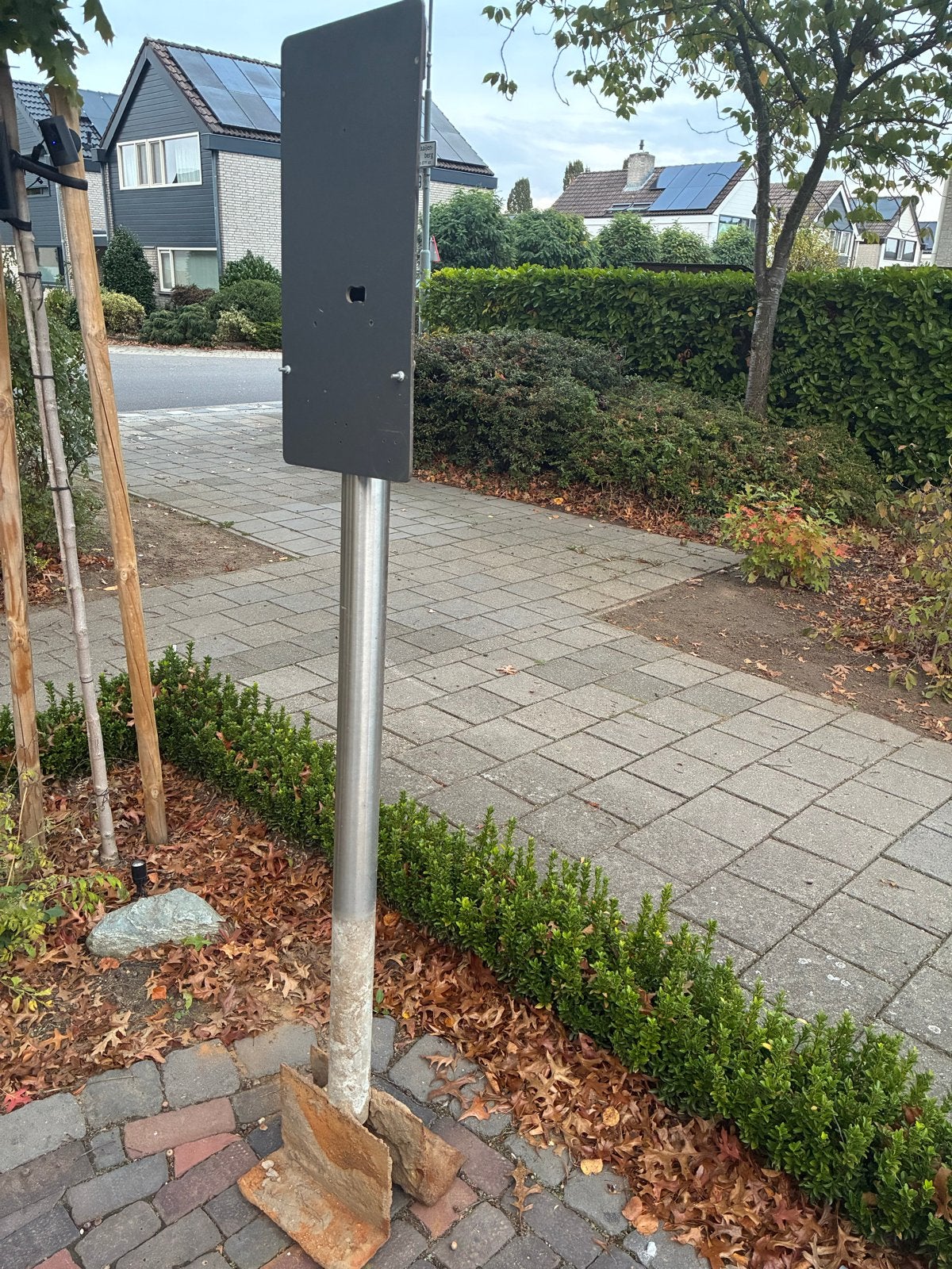 Paal voor laadstation elektrische auto's, Ophalen, Gebruikt, Laadpaal