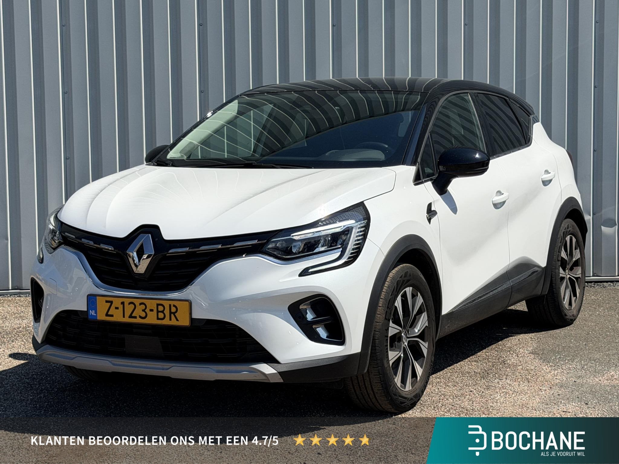 Renault Captur 1.6 E-Tech full hybrid 145 techno | Trekhaak, Auto's, Renault, Bedrijf, Te koop, Captur, ABS, Achteruitrijcamera
