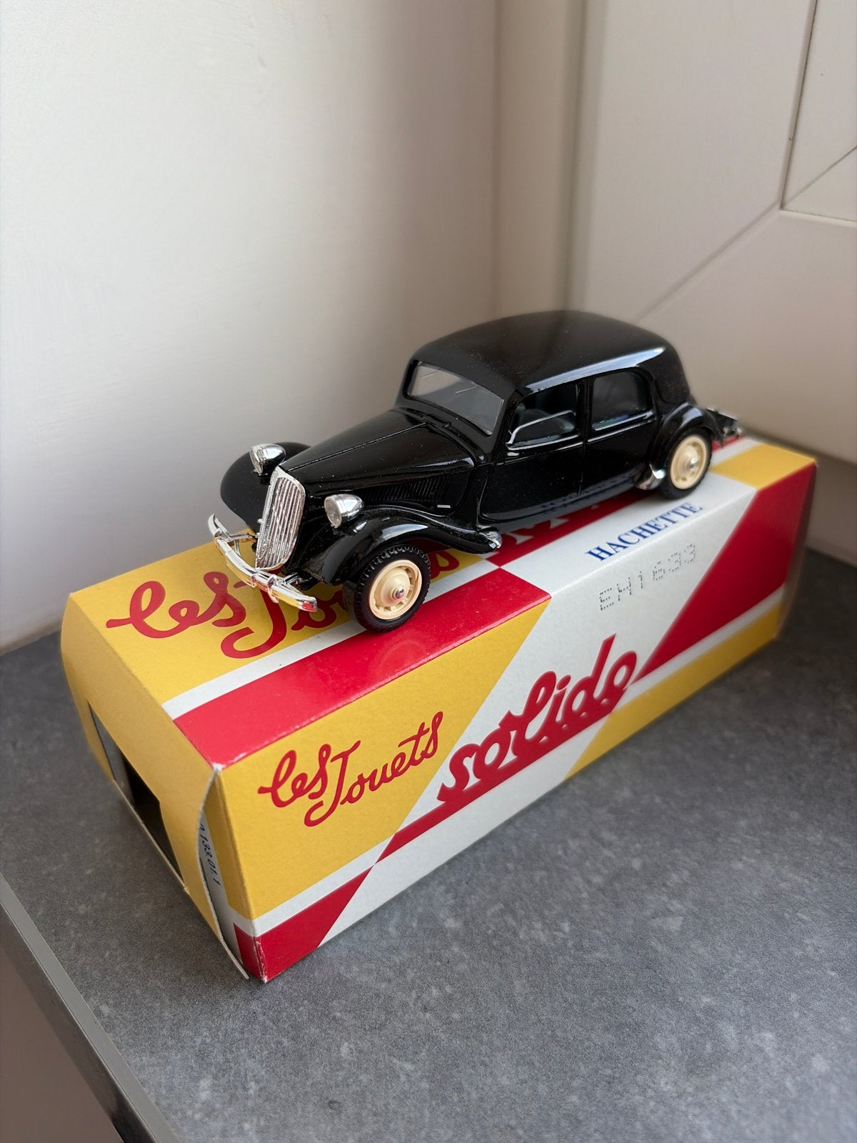 Solido Hachette Citroën Traction Avant modelauto, Overige merken, Auto, 1:32 tot 1:50, Ophalen of Verzenden