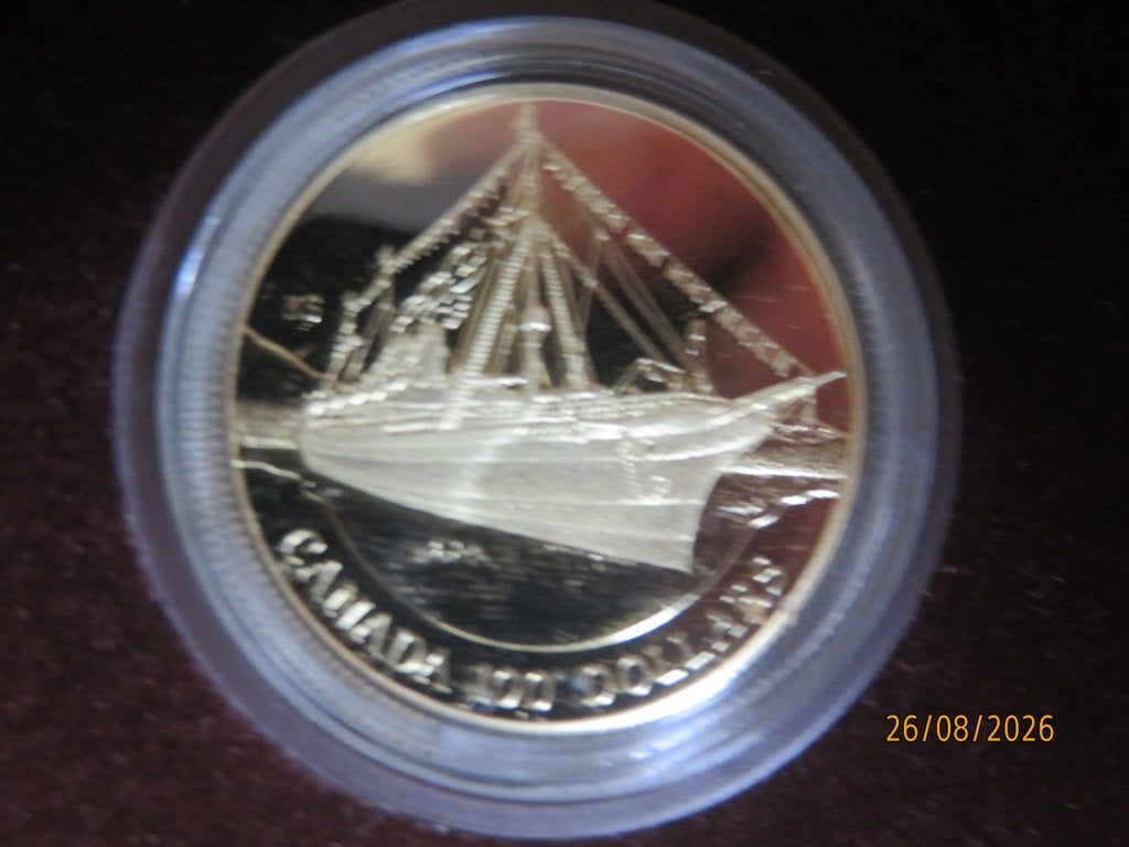 No.335- Canada $ 100,00  GOUDEN MUNT 1991 in Proof, Ophalen of Verzenden, Noord-Amerika, Losse munt, Goud
