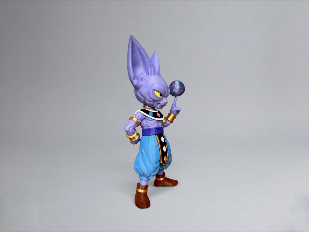 Beerus Figurine – Dragon Ball Z – 300 mm – Fan Collectible, Ophalen of Verzenden, Nieuw, Fantasy