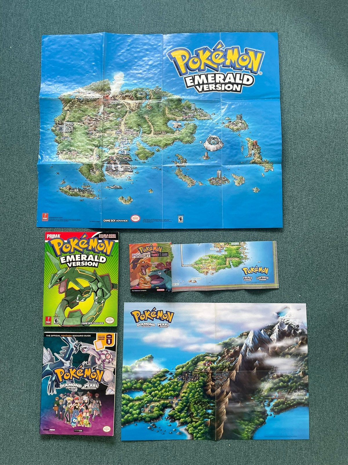 Pokemon strategy guide los te koop, Ophalen of Verzenden, Zo goed als nieuw, 1800 tot 2000, Landkaart