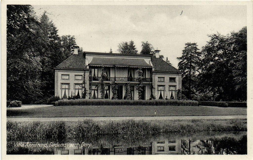 Villa Arrierend, Dedemsvaart-Dorp. - 1938 gelopen, Verzenden, Voor 1920, Gelopen, Noord-Brabant