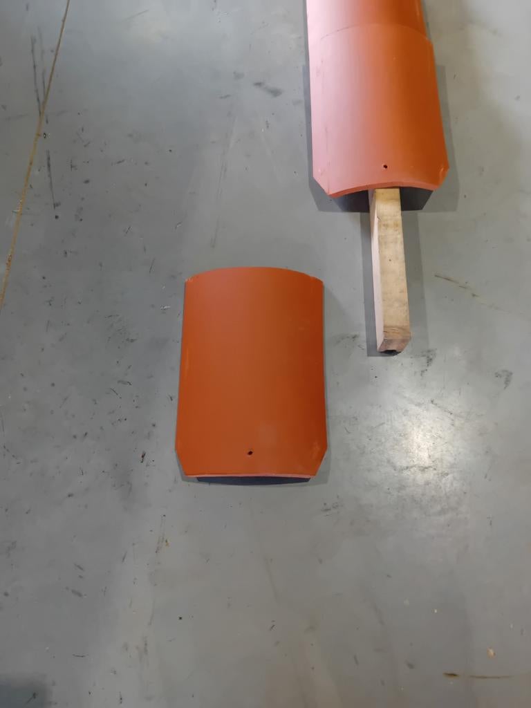 Replica nokpannen Oud Hollands **Nieuw** - Dakpannen, Ophalen, Steen of Klei, Nieuw, 15 m² of meer
