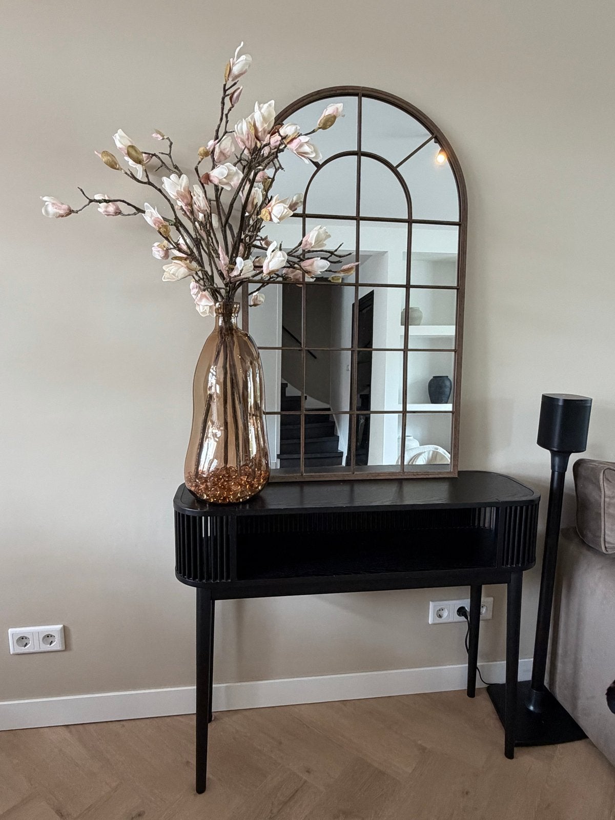 zwarte sidetable - 100x78x20 cm - Ophalen Dronten, Ophalen, Gebruikt, 50 tot 100 cm, Minder dan 25 cm