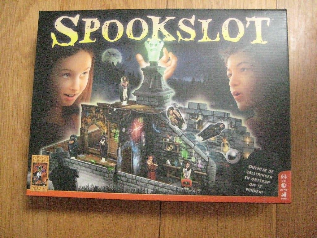 z.g.a.n. spel Spookslot, Ophalen of Verzenden, Zo goed als nieuw, 999 Games