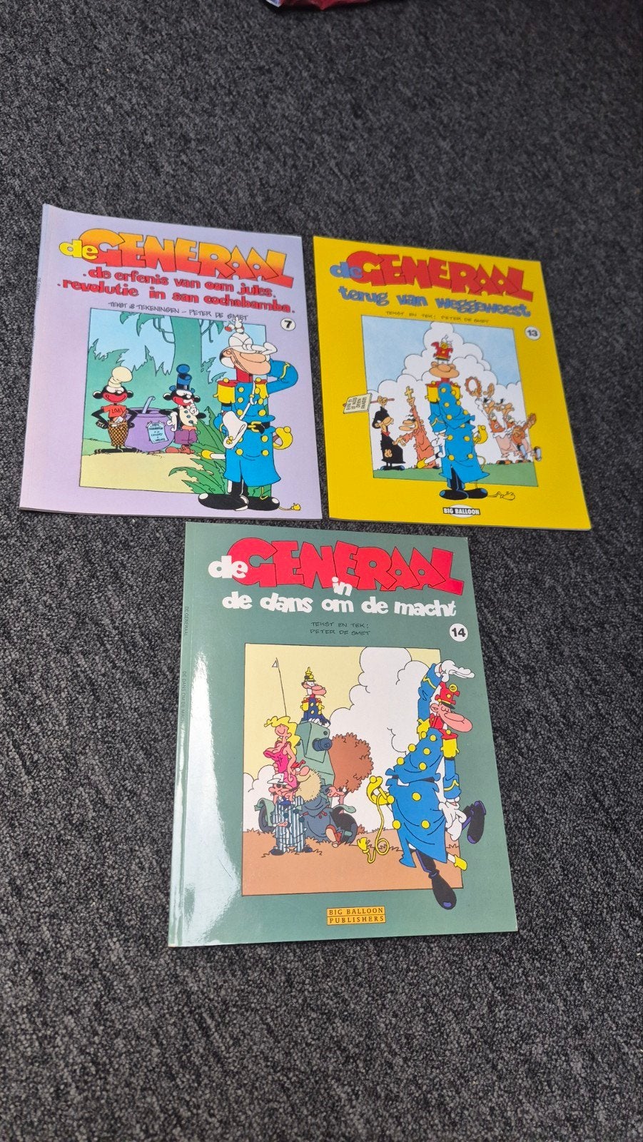 De Generaal stripboeken - 3 delen, Ophalen of Verzenden