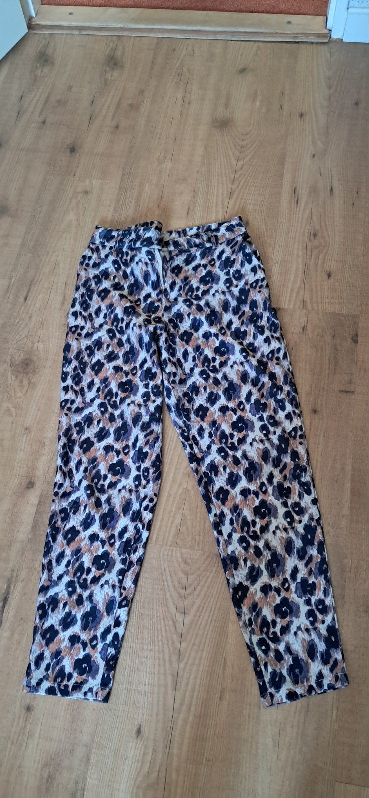 Loavies Luipaardprint Broek Maat M, Maat 38/40 (M), Meerkleurig, Ophalen of Verzenden, Driekwart