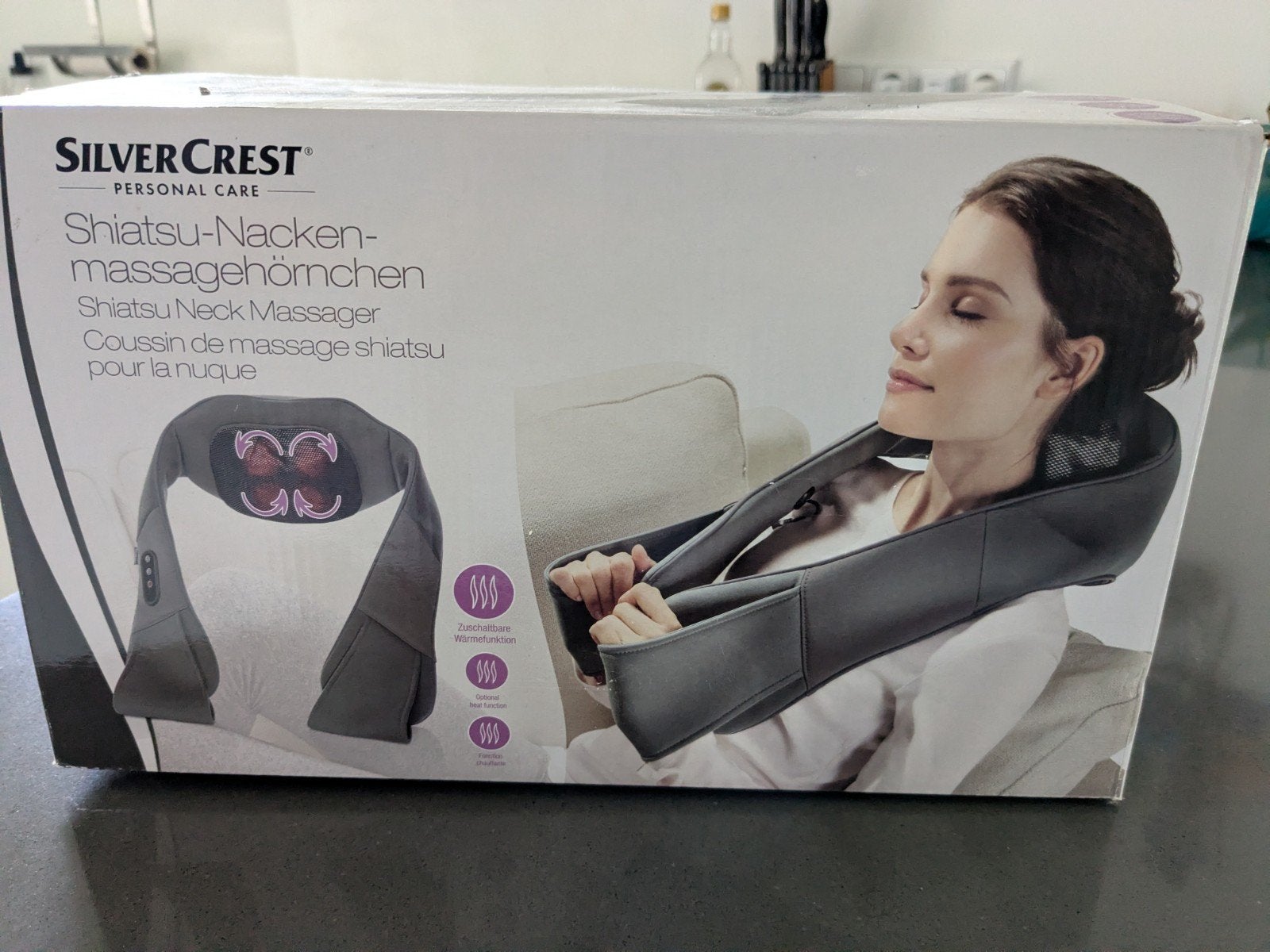 SilverCrest Shiatsu Nekmassagekussen - Zeer goede staat, Ophalen of Verzenden, Zo goed als nieuw, Overige typen