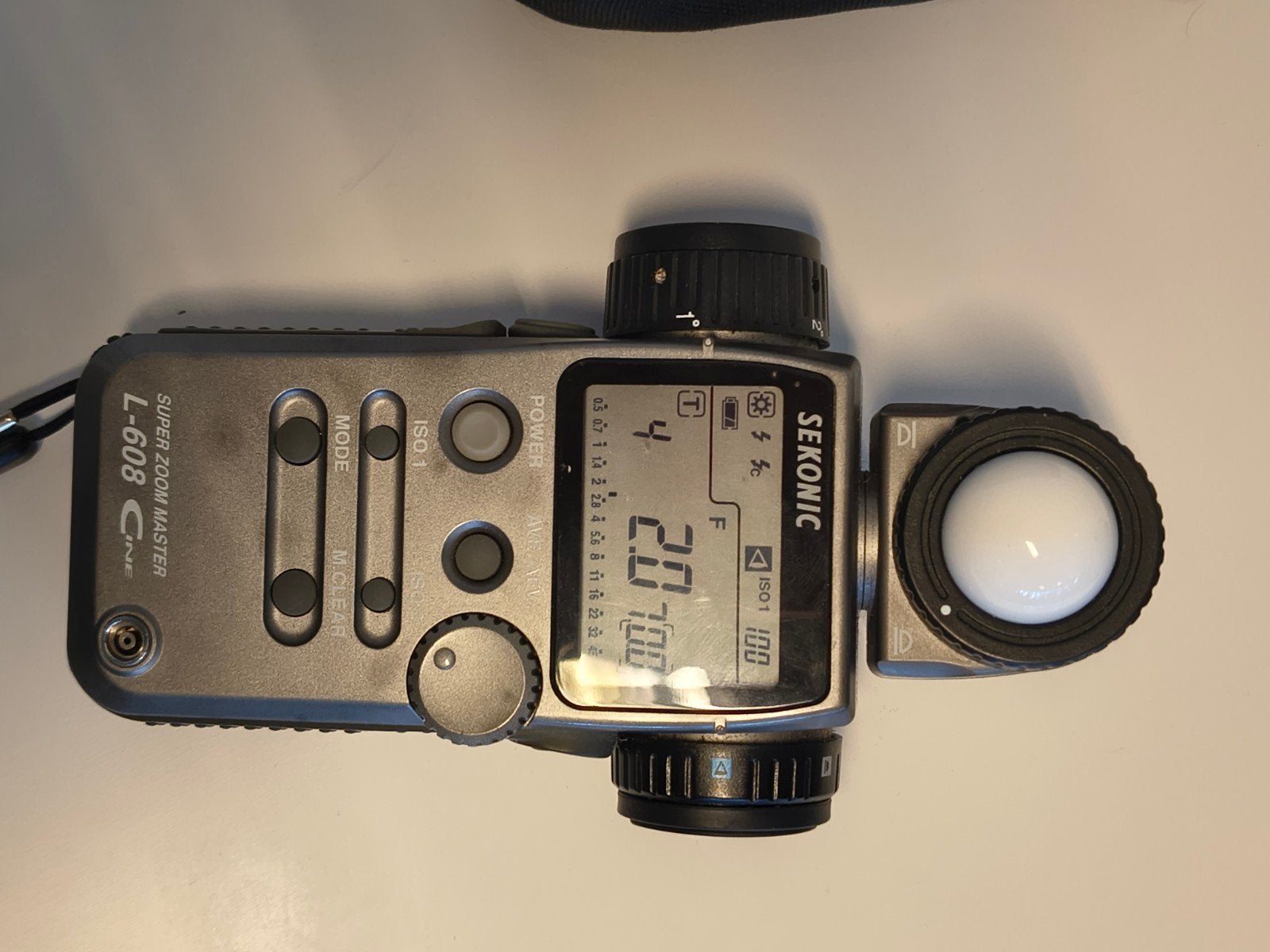 Sekonic L-608 Cine Super Zoom Master Lichtmeter, Ophalen of Verzenden, Zo goed als nieuw