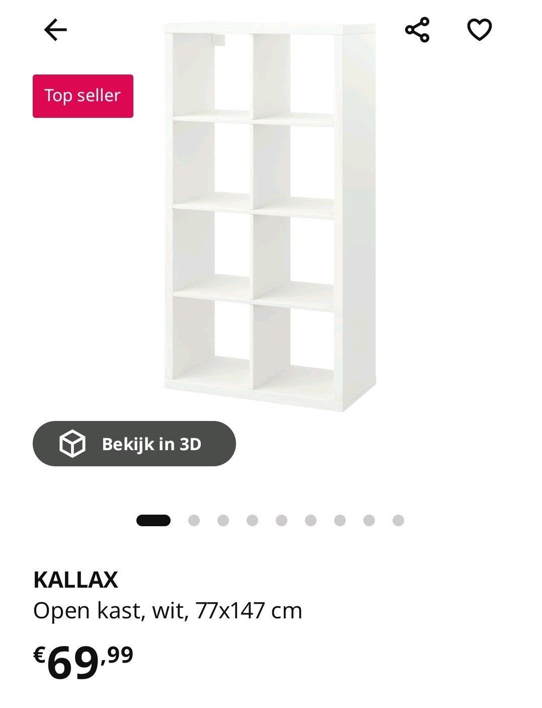 IKEA KALLAX en TROFAST kasten met bakken, Ophalen, Gebruikt, 100 tot 150 cm, 50 tot 100 cm