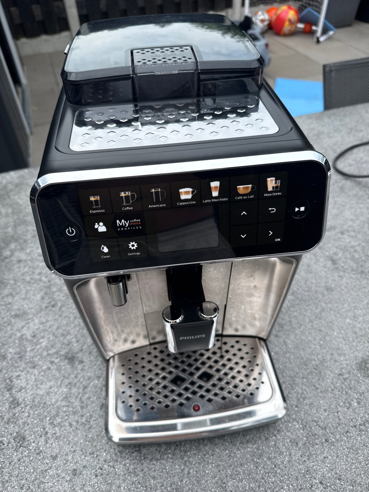 Philips LatteGo 5400 - Zo goed als nieuw!, Ophalen, Zo goed als nieuw, Koffiemachine, Koffiebonen