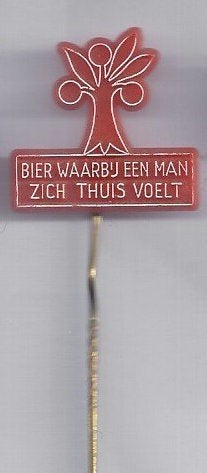 Speldje oranjeboom bier ( oranje ), Ophalen of Verzenden, Gebruikt, Overige onderwerpen