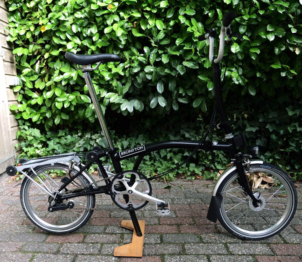 Brompton vouwfiets met 3 versnellingen, Fietsen en Brommers, Fietsen | Vouwfietsen, Ophalen, Brompton, Velgrem, 16 tot 18 inch