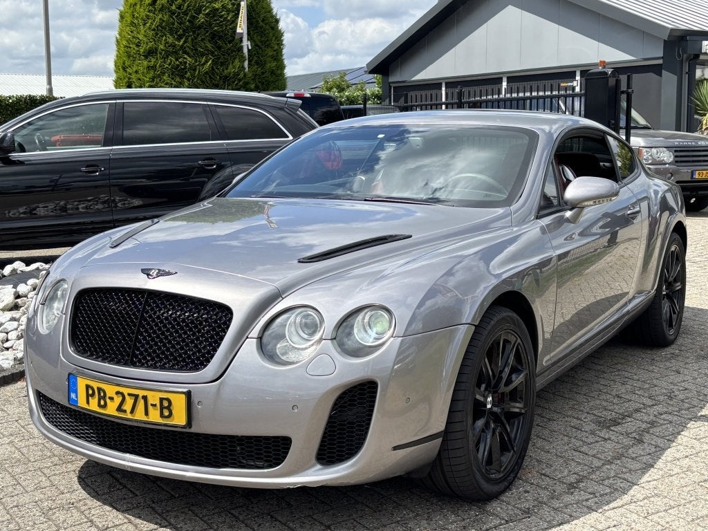 Bentley Continental GT 6.0 W12 2006 Xenon Automaat, Auto's, Bentley, Automaat, Gebruikt, 12 cilinders, Leder