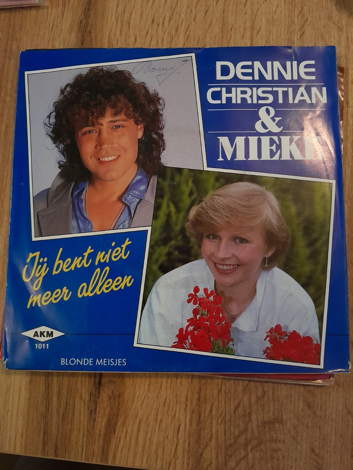 Dennie christian & mieke 7inch jij bent niet meer alleen, Ophalen of Verzenden, Zo goed als nieuw, Nederlandstalig