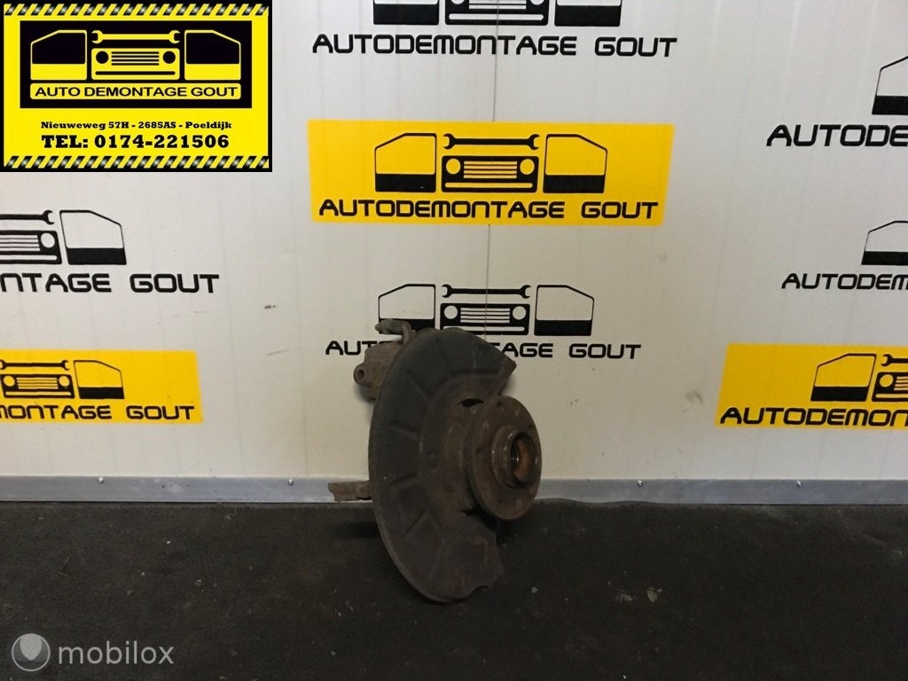 Volkswagen Golf 5 6 A3 ('03-'12)Fusee Wiellager Rechts 55mm, Gebruikt, Volkswagen, Ophalen of Verzenden, Volkswagen